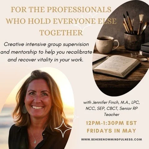 Hello colleagues,

I&rsquo;m launching a second cohort of small supervision and mentorship groups beginning in May 2026, designed for therapists and helping professionals who want thoughtful support, clinical insight, and sustainable ways to continue