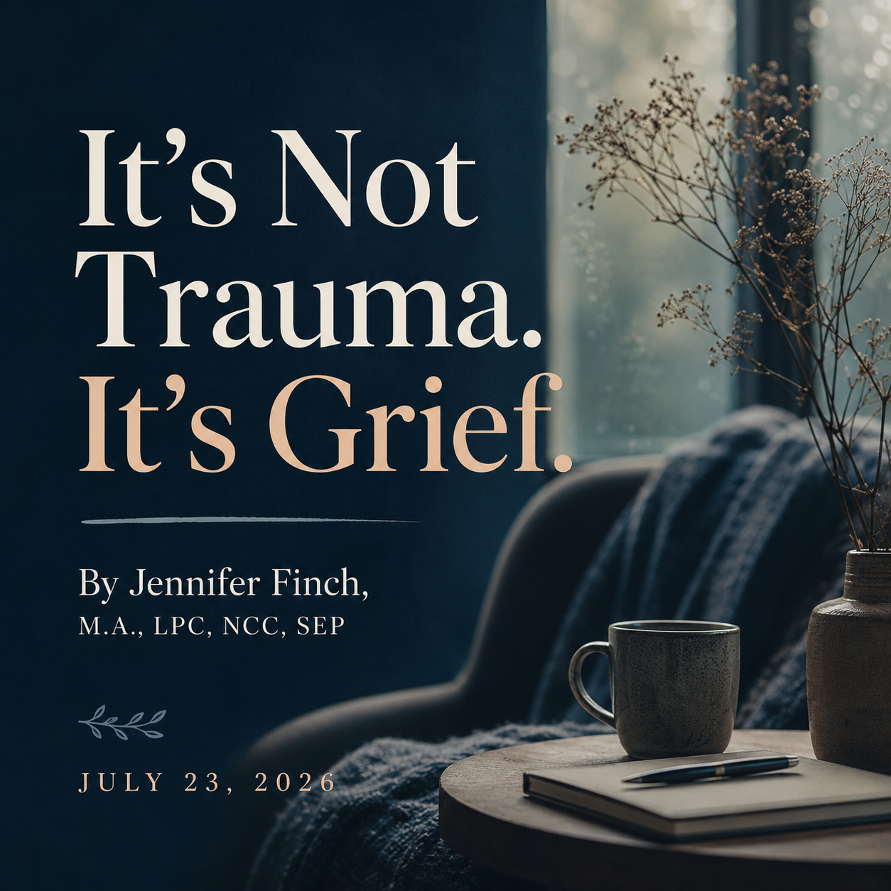 It’s Not Trauma. It’s Grief.