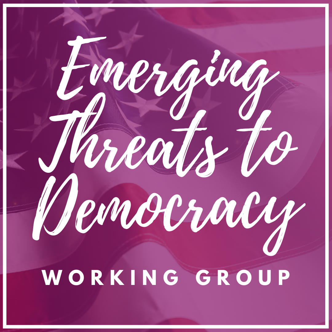 Emerging Threats to Democracy Discussion Group