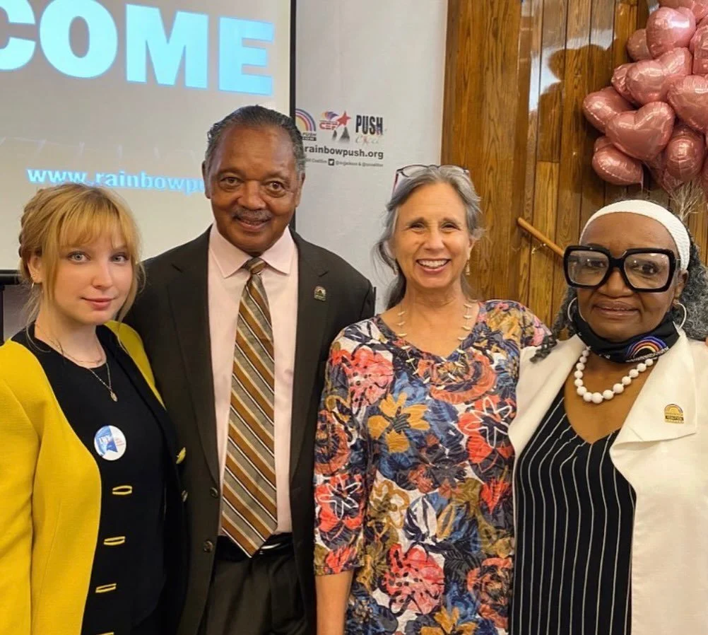 The League of Women Voters of Chicago mourns the profound loss of Reverend Jesse Jackson Sr., a towering force in the struggle for justice, equality and democracy. Rev. Jackson devoted his life to lifting up the voices of the marginalized and protect