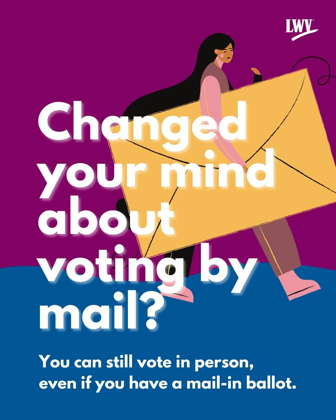 Changed your mind about voting by mail in the March 17 Primary Election? Here&rsquo;s what to do!