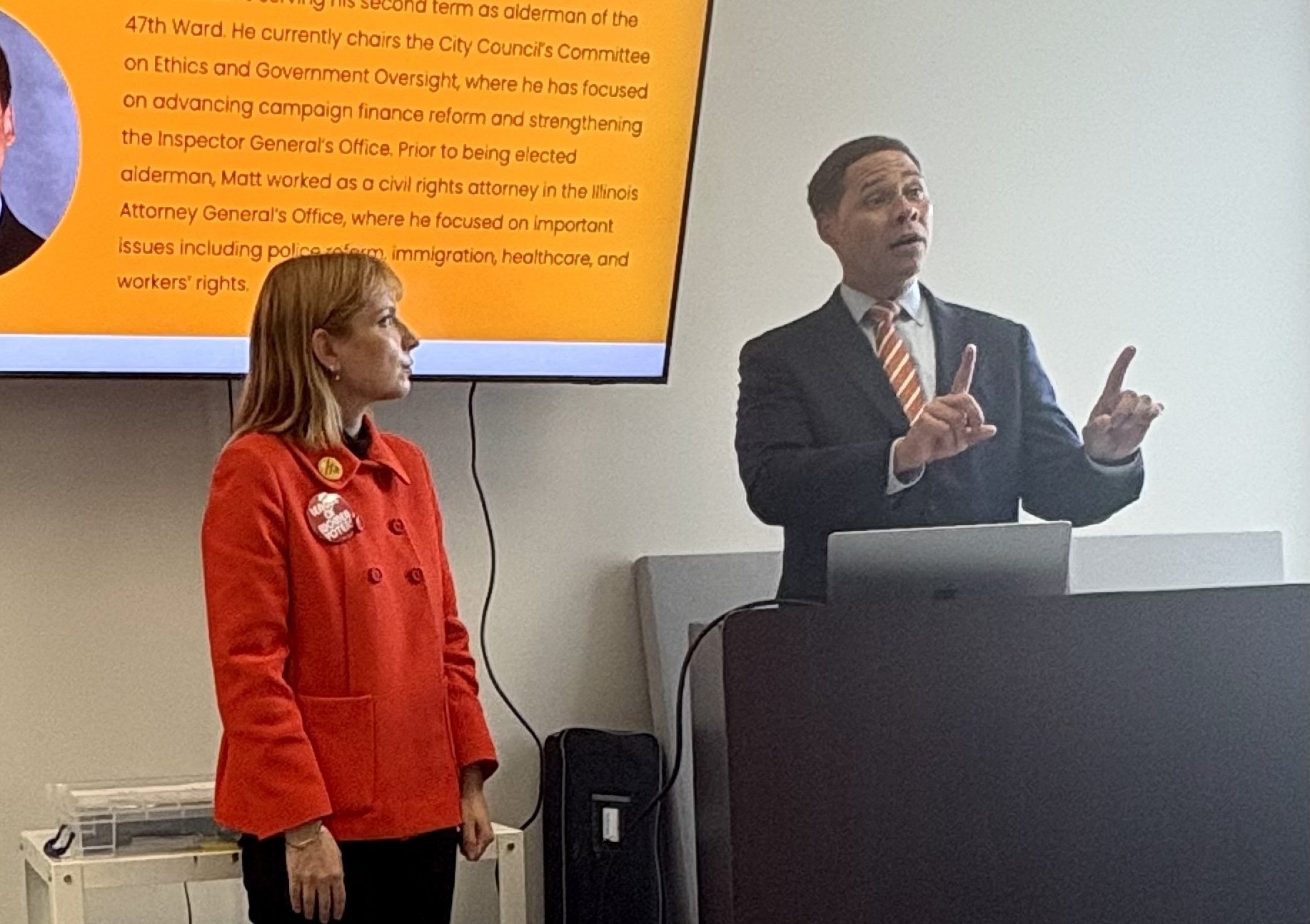 Alderman Matt Martin Gives Keynote Address at Annual Meeting