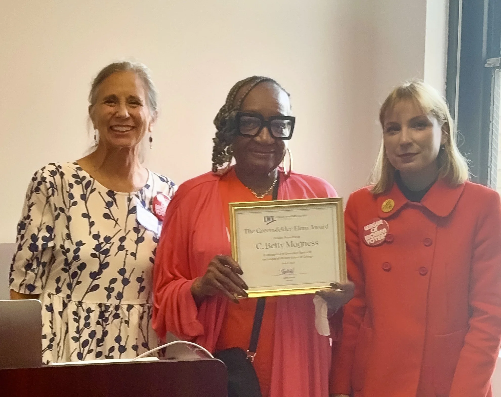 Betty Magness Receives 2026 Greensfelder-Elam Award