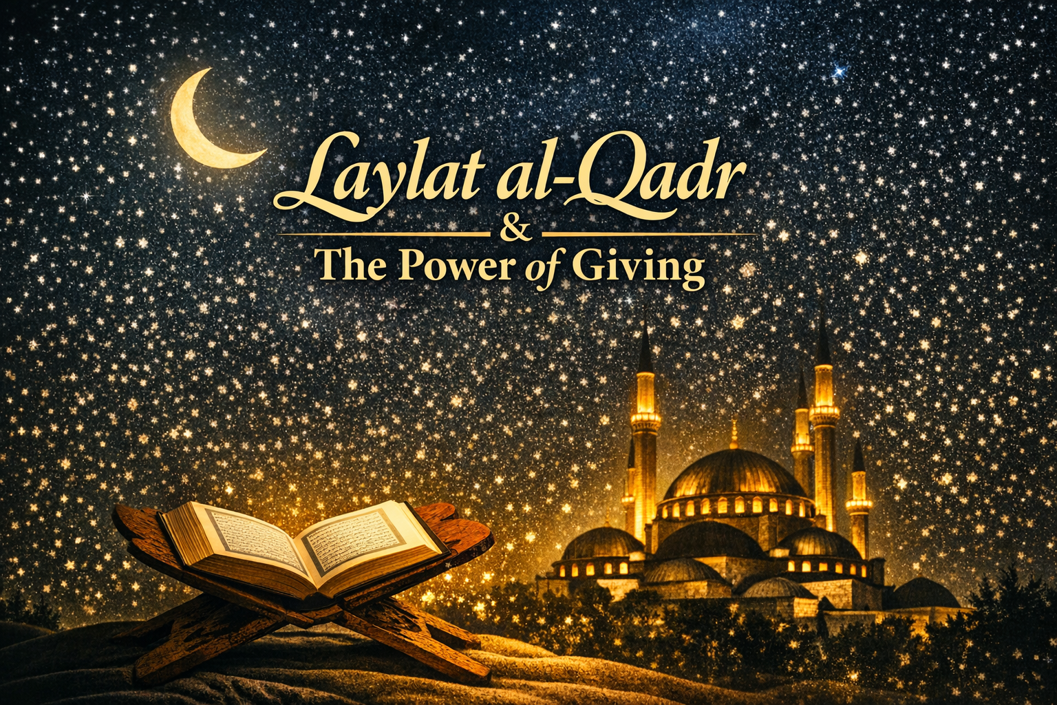 Celebrating Ramadan (4 of 5): Laylat al-Qadr and the Power of Giving