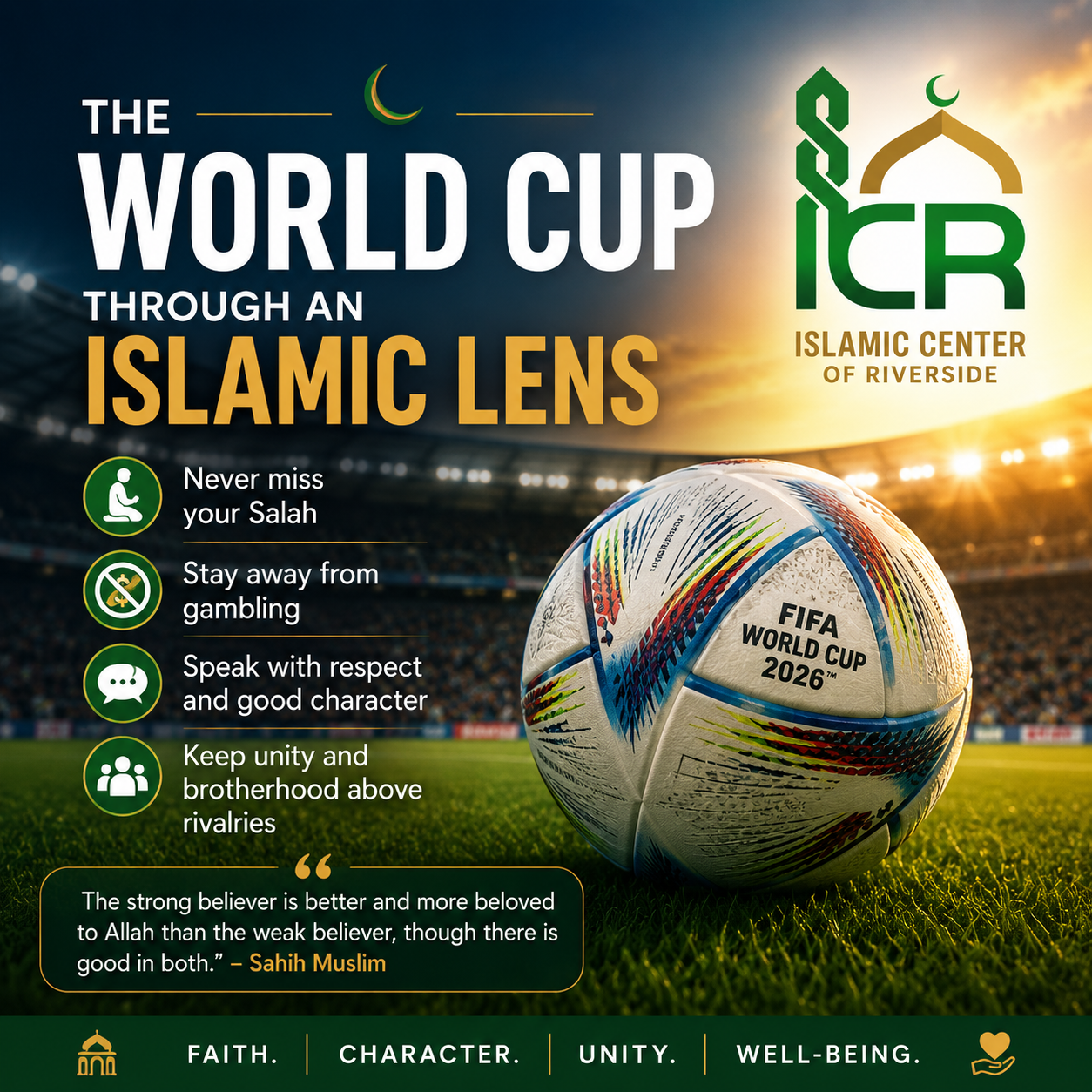 The World Cup Through an Islamic Lens