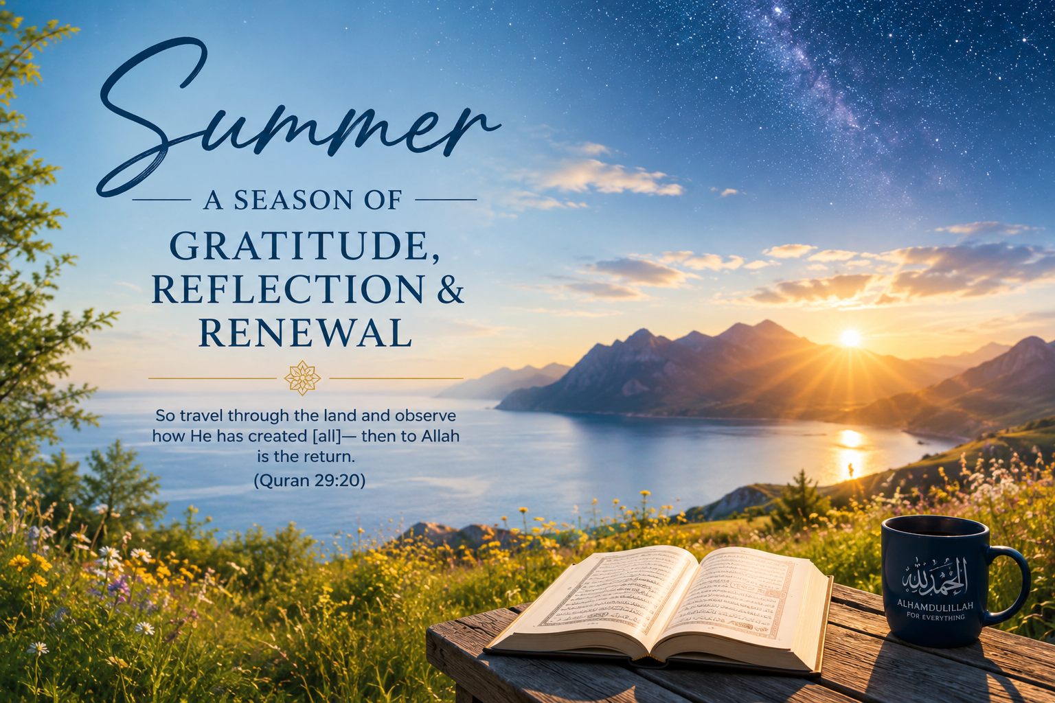 The Summer Break: A Season for Reflection and Renewal