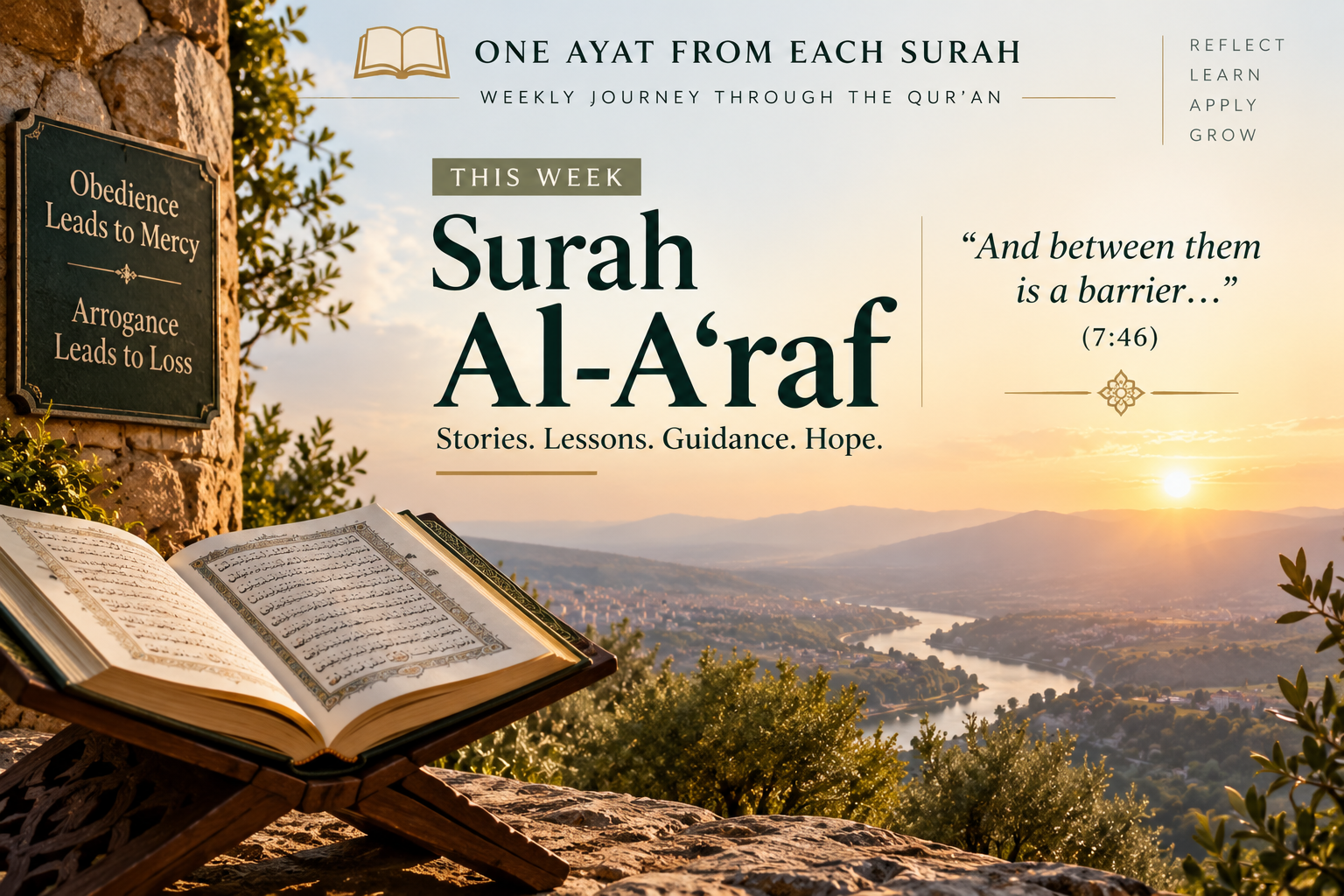One Ayat from Each Surah