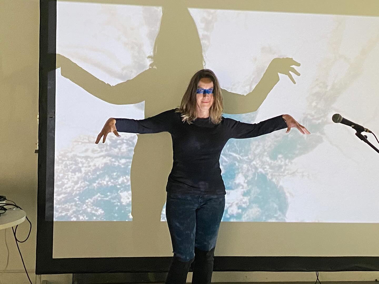 Final assessment completed for my first year of my part-time MA Fine Art @mafabathspa @bathspauni - a performance of &lsquo;Troubling&rsquo;.

I&rsquo;m feeling very tired and also a surreal sense of accomplishment.

Going to spend some time catching