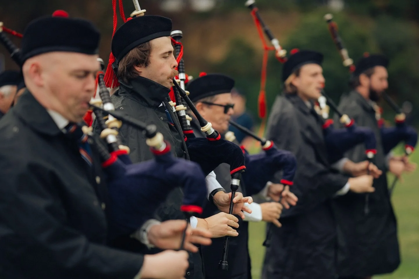 Yesterday Old Scotch Pipes and Drums was proud to again march the first lap of the Hawthorn 2026 Relay for life. Raising much needed funds for @cancercouncil and their ongoing research.