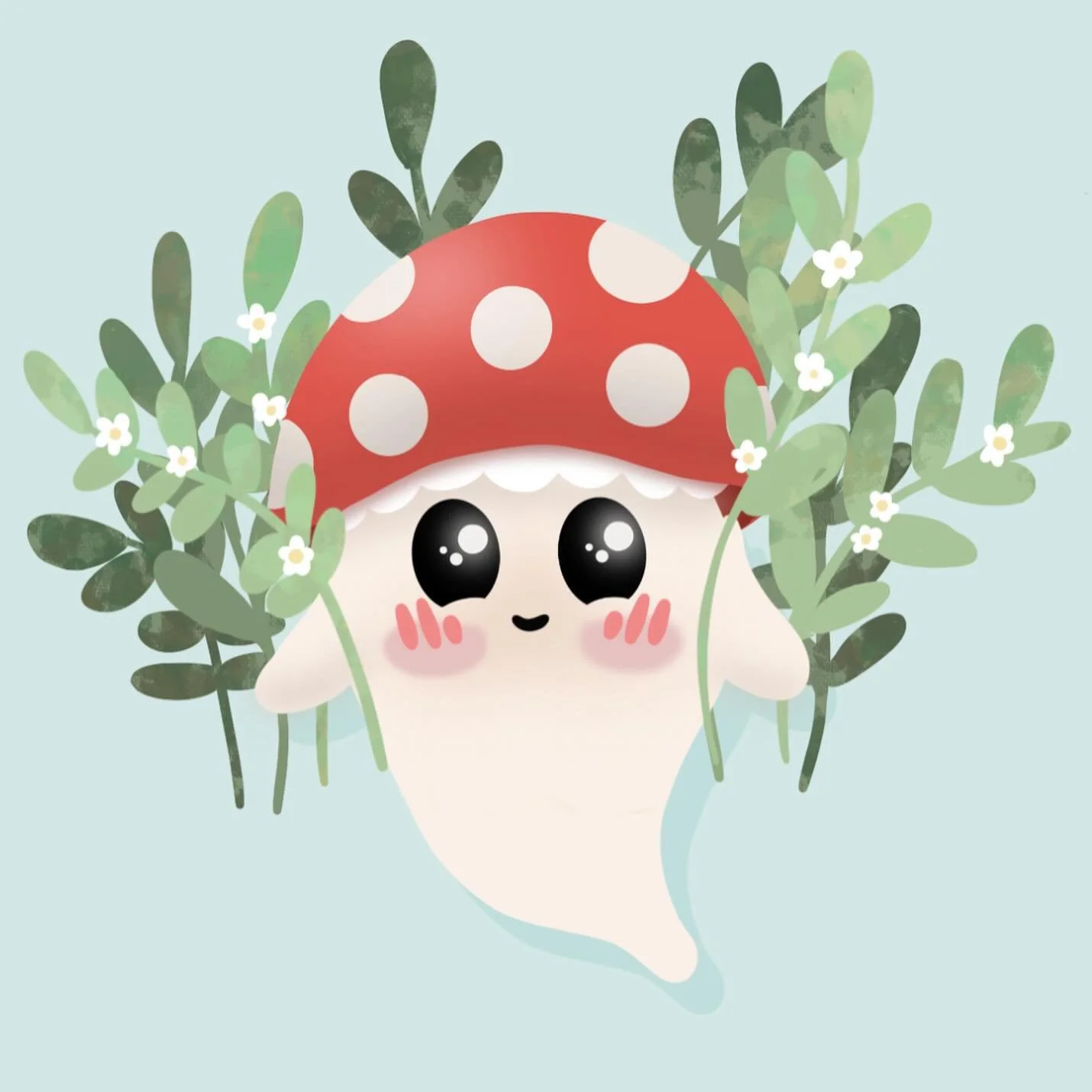 Mushy ghost or Jelly ghost 🍄🪼 Which is your favorite? 👻 
&bull;
&bull;
&bull;
#digitalart #ipad #ipaddrawing #procreate #ghost #ghostart #graphicdesigner #digitalartist #fall #ghostdrawing #ipadprocreate #artistofinstagram #artoftheday #cottagecor