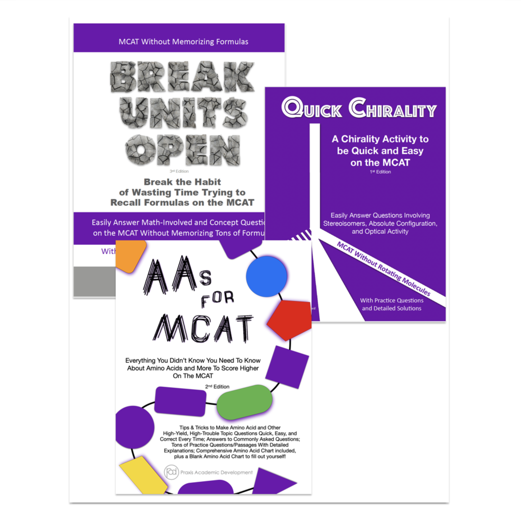 MCAT Prep 3-Book Bundle: Save 10%
