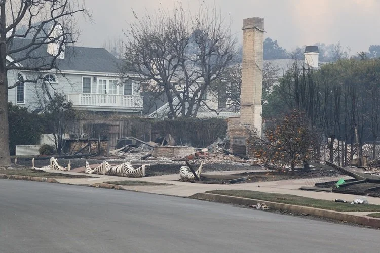 House destroyed by fire