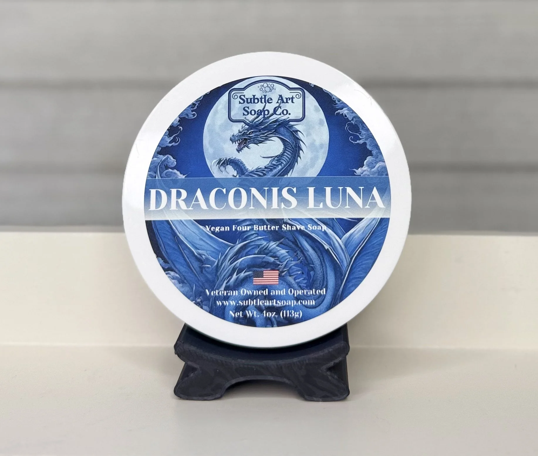 Draconis Luna Shave Soap - V4B Base