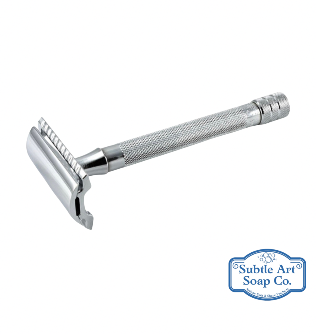 Merkur 23C - Long-Handle Double-Edge Safety Razor