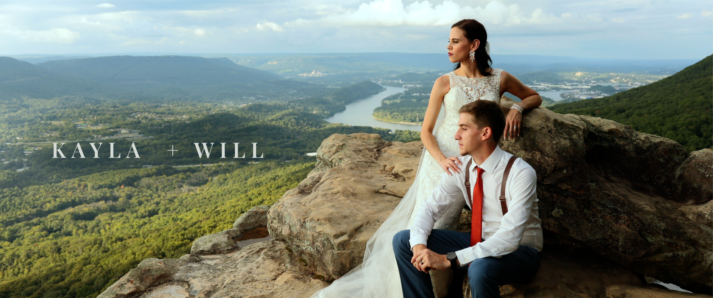 INCREDIBLE Sunset Rock Wedding | Lookout Mountain Tennessee (Copy)