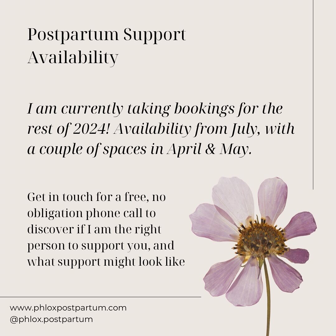 🪷 BOOKS OPEN 🪷
Calling pregnant people and recently postpartum people, I&rsquo;m taking bookings for the rest of the year. 

If you&rsquo;d like to know more, comment SUPPORT and I&rsquo;ll get in touch with you via DM to email you my support guide