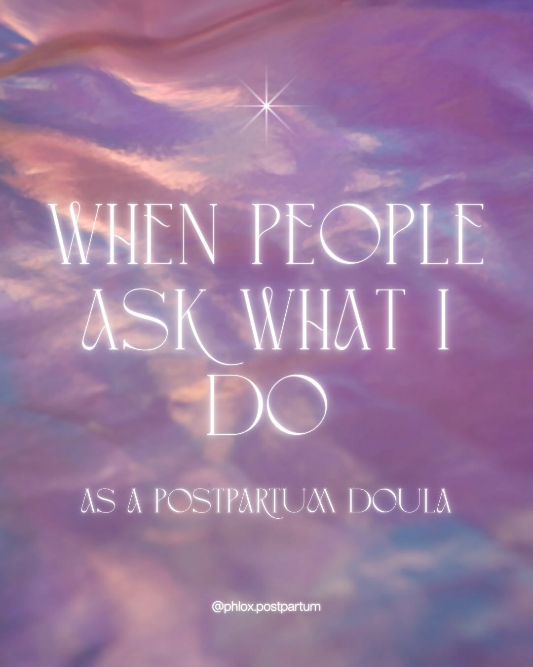 I find it hard to articulate exactly what it is that I do, beyond the household maintenance, newborn support and emotional care that comes with Postpartum Doula work. 

This beautiful message from a client sums it up pretty well. 

I count my lucky s