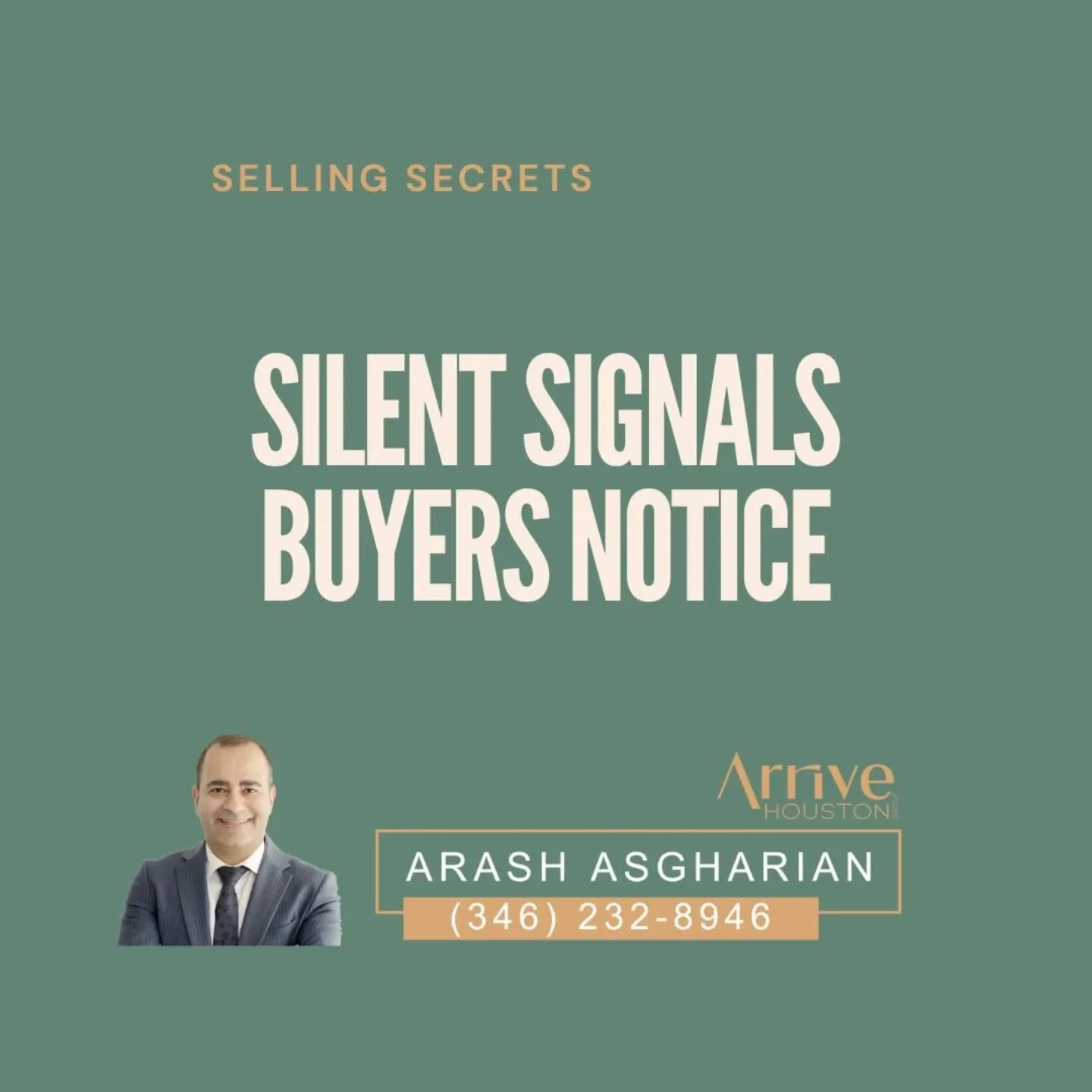 Little details whisper big messages. Make sure your home says &ldquo;well cared for.&rdquo; 💡
📞 Call (346) 232-8946 for my top &ldquo;silent selling&rdquo; fixes.

#SellingSecrets #HomeDetails #RealEstateTips #HoustonRealtor #MarketReady