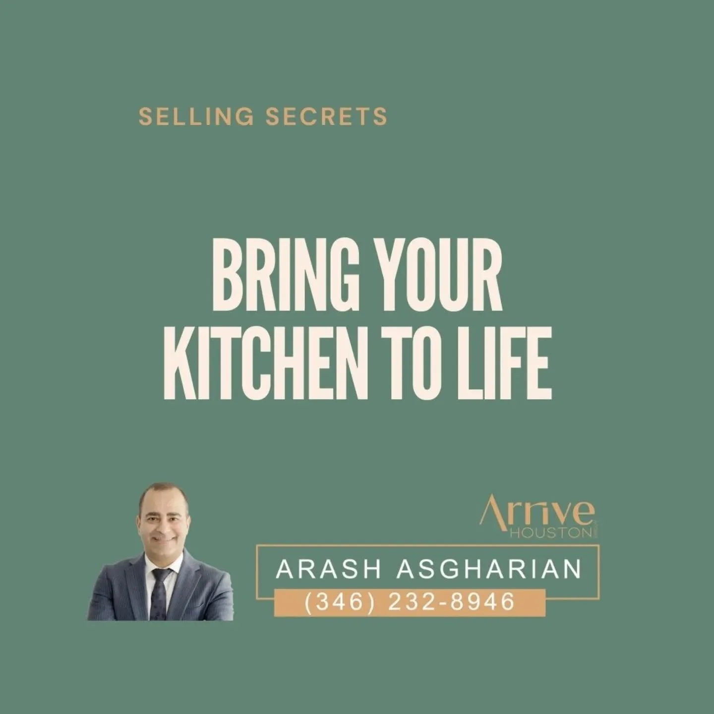 Bring Your Kitchen to Life - The kitchen isn&rsquo;t just a room; it&rsquo;s where hearts connect. ❤️
Call me at (346) 232-8946 to make yours buyer-ready!

#KitchenDesign #HomeSellingTips #HoustonHomes #StagingSecrets #SellWithHeart