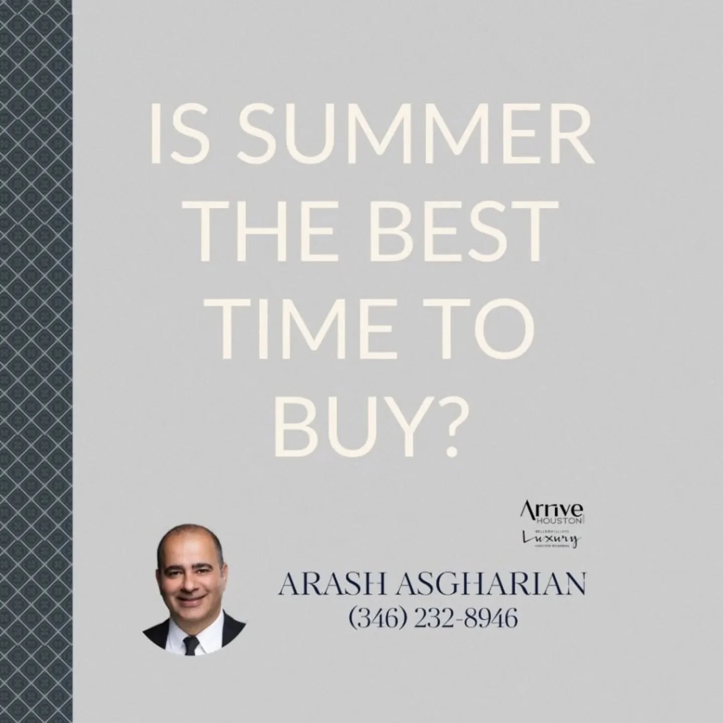 Is summer the right time to buy a home?
More listings = more choices, but also more competition.
The right time to buy is when your goals, finances, and strategy align.
📩 Thinking about making a move this summer?
Send me a message and let&rsquo;s fi