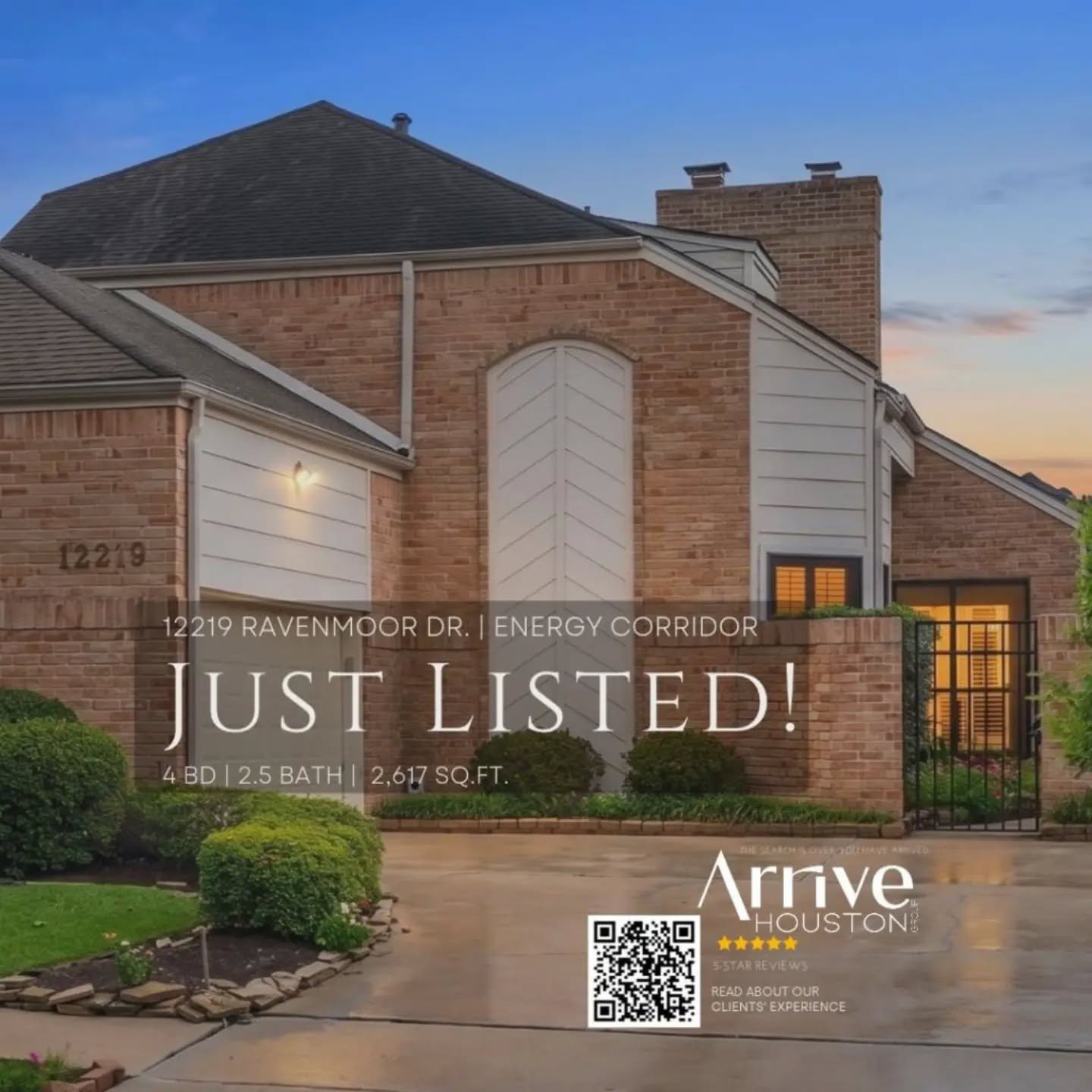 Just Listed! 12219 Ravenmoor Dr., 77077
Looking for the perfect combination of location, comfort, and lifestyle? This charming 4-bedroom, 2.5-bathroom home in Houston&rsquo;s Energy Corridor has it all! From its unforgettable backyard to its beautifu