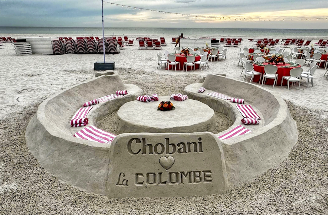 Made for a Chobani corporate event at The Don CeSar in St. Petersburg, FL.