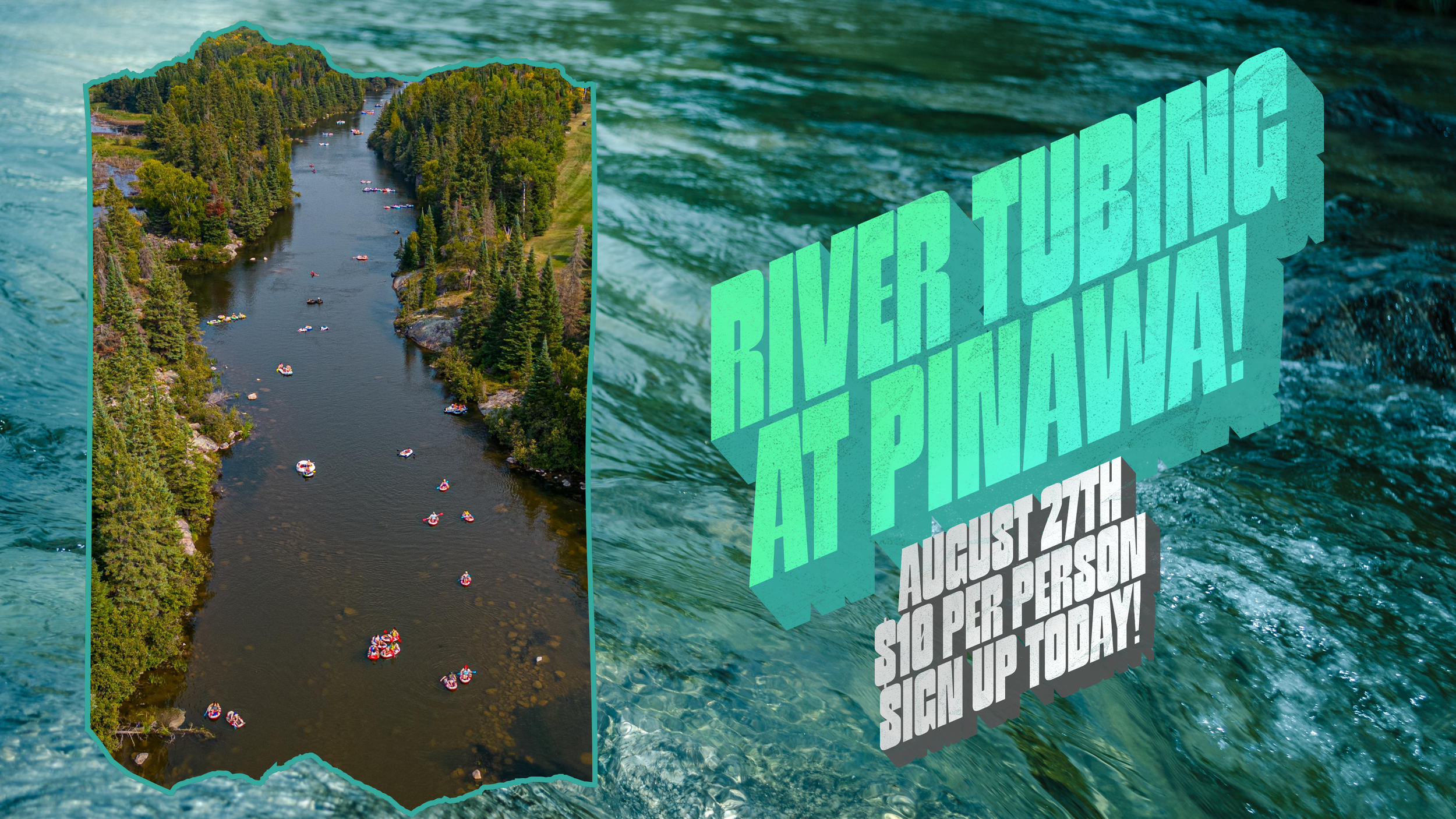 Pinawa River Tubing August 27th