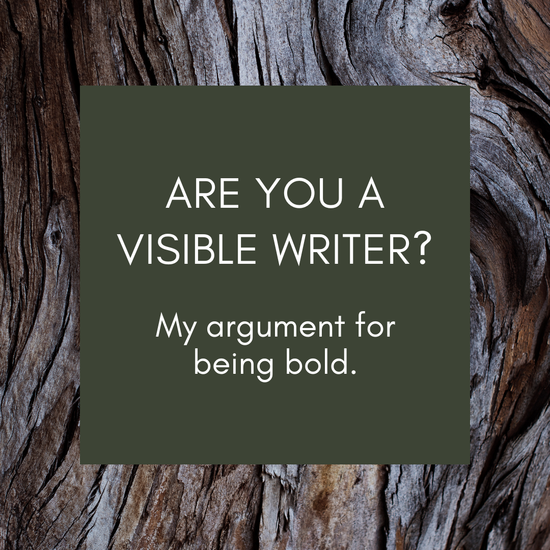 Are You A Visible Writer?