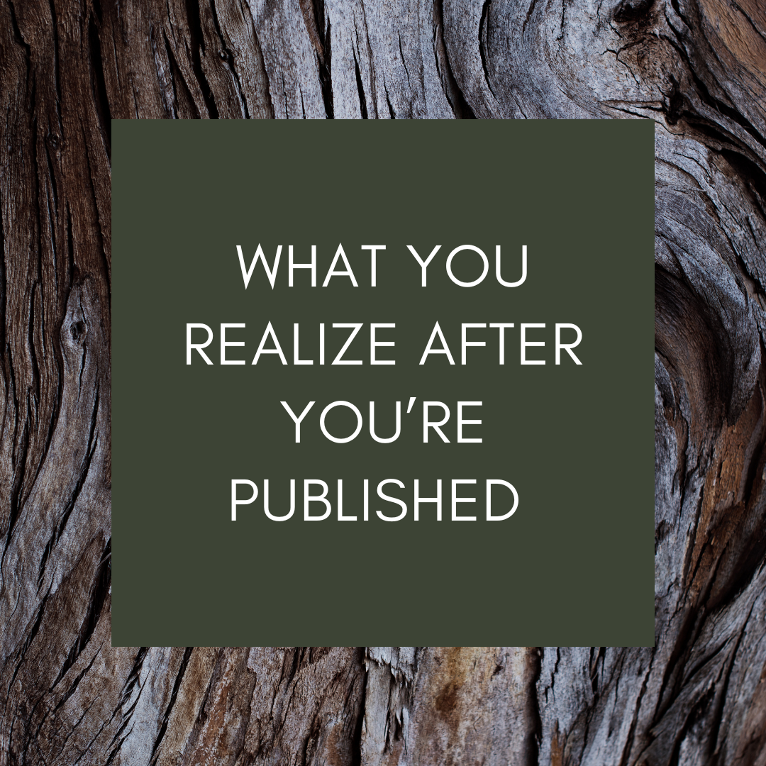 What You Realize After You’re Published