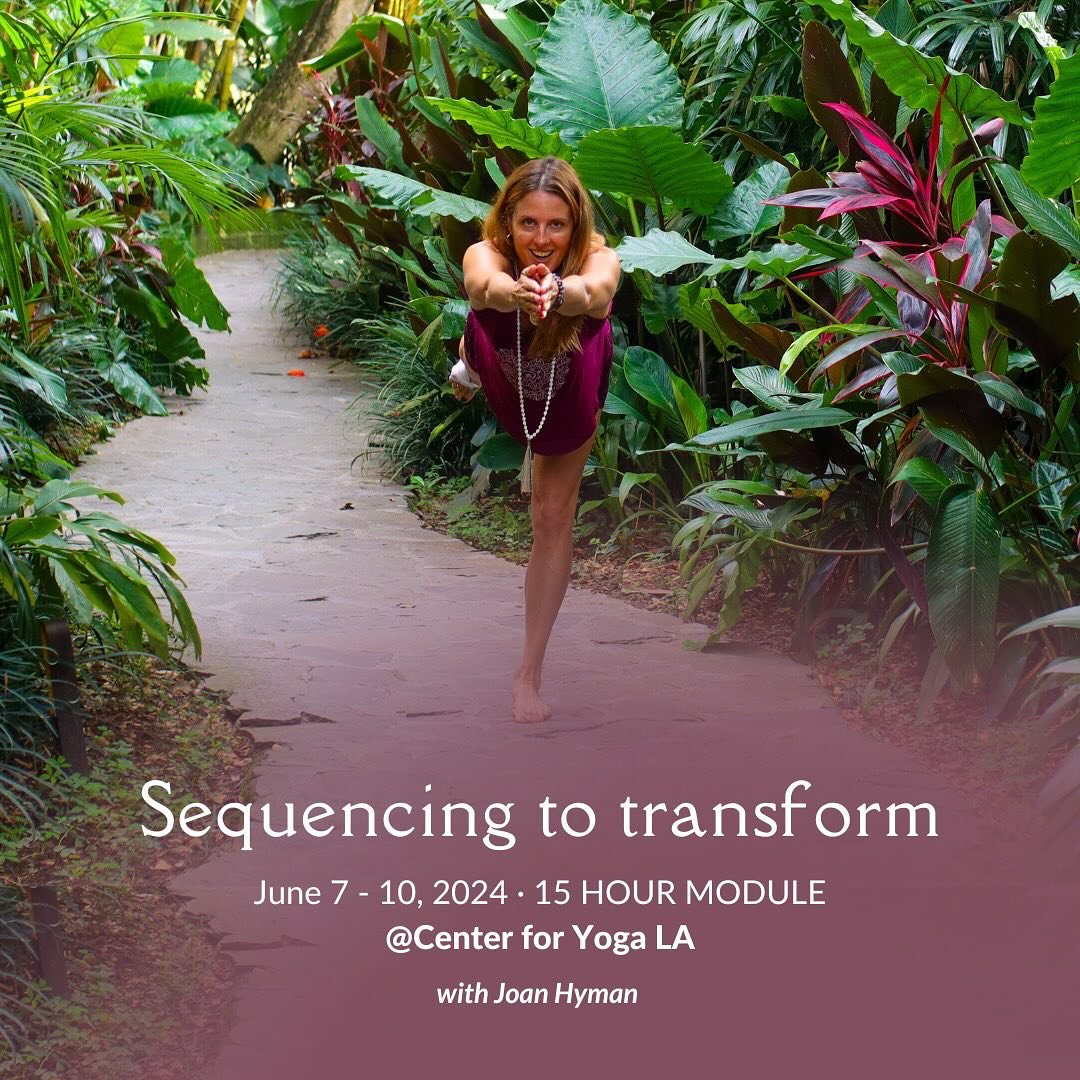 As many of you know I will be leading a 15 Hour Module May 3 - 5 at The @centerforyogala, which will be the opening for the 300 Hour Teacher Training Program in collaboration with my school, The @schoolof.yoga.official.

The second 15 hour module wil