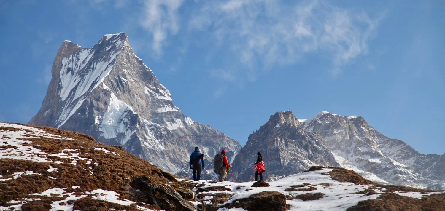 Yoga Above the Clouds:<span class="sqsrte-text-color--darkAccent"> Trekking Beyond the Forests to Mardi Himal</span>