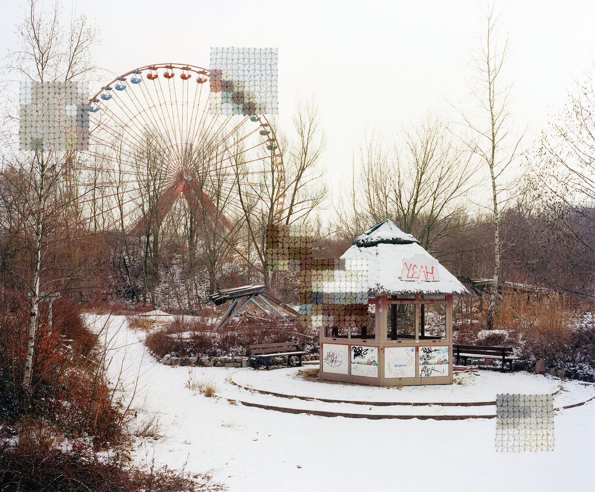 Ferris Wheel, Spree Park, Former DDR Amusement Park