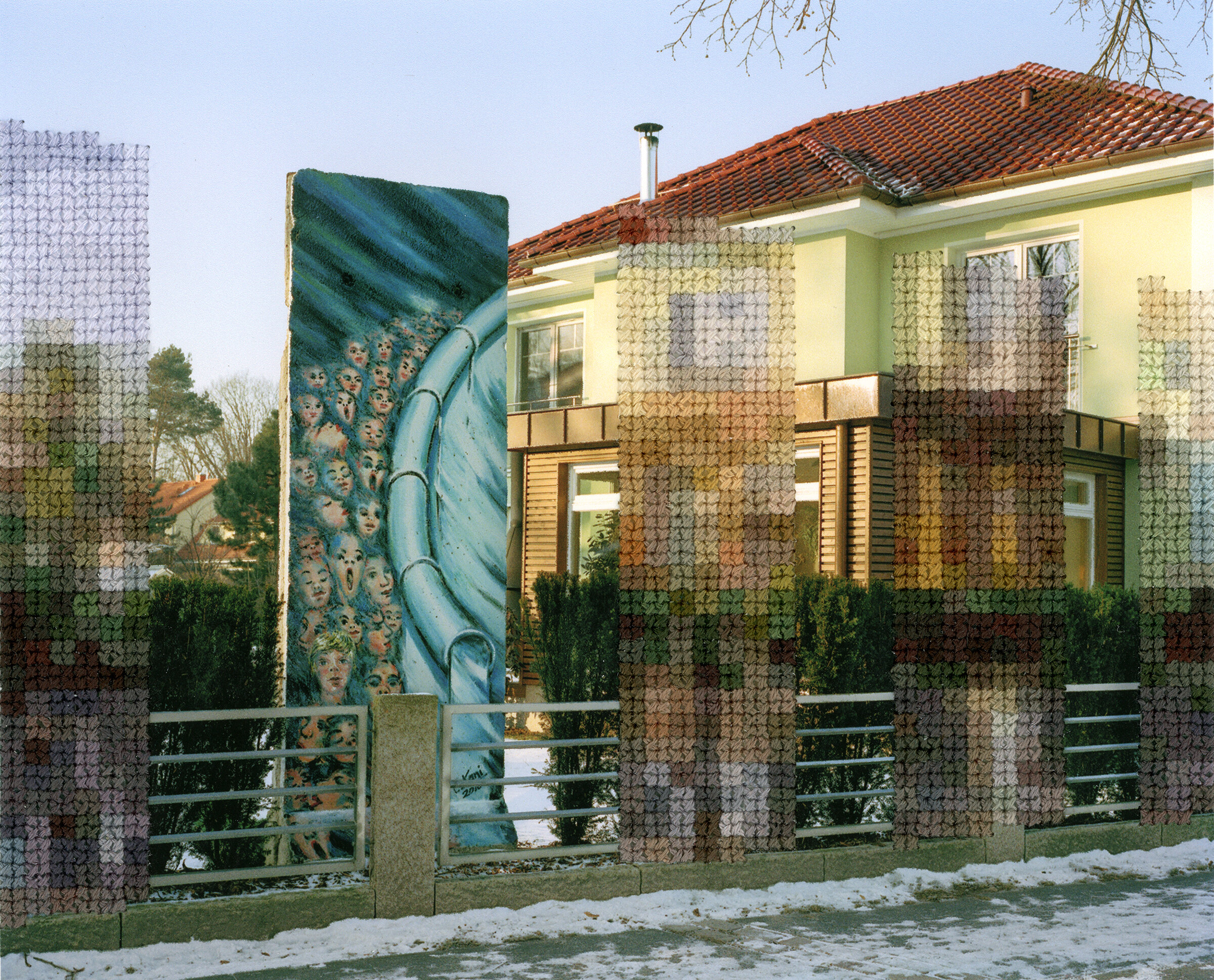 Yard and Remaining Wall Panel, Hermsdorf