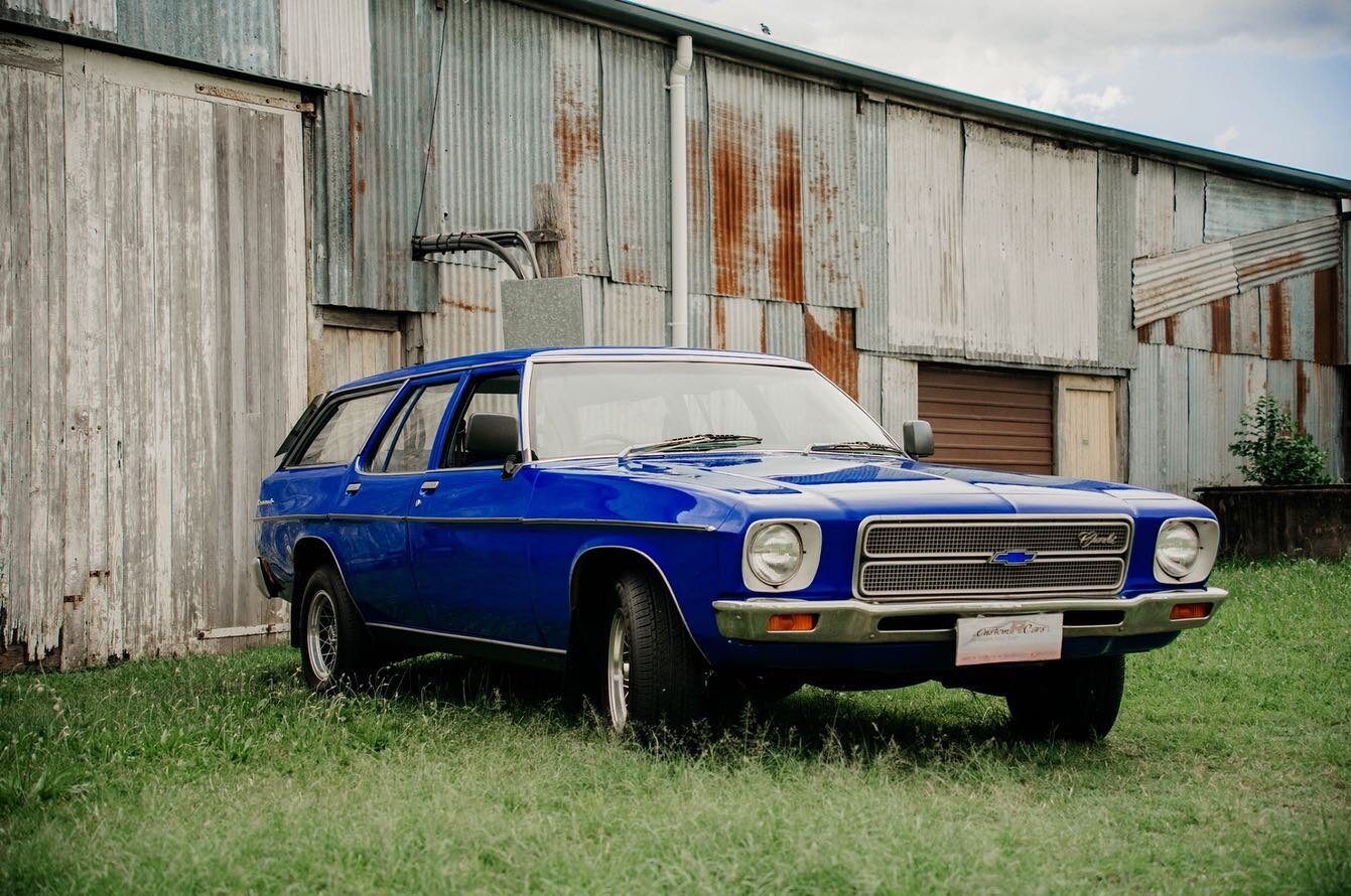 I recently was given the opportunity to partner with Custom R Cars Ltd and do a commercial shoot for one of the cars they were preparing to sell: A Holden HQ Wagon badged as a Chevrolet. I was blown away by how gorgeous the car was! Go check them out