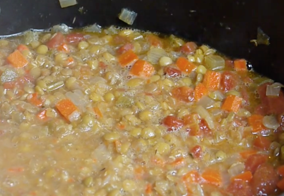 Lentil &amp; Vegetable Soup