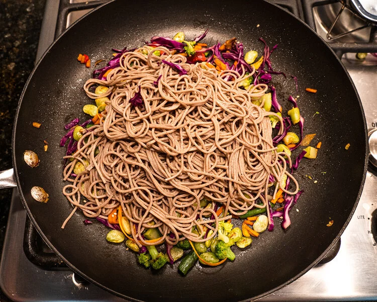 Stir Fry Soba Noodles — The Medium Spicy
