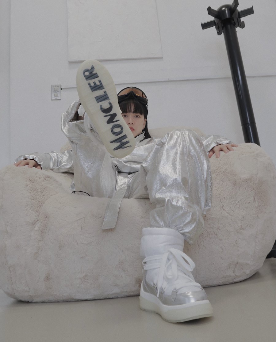 Moncler Insolux Snow Boots (Silver)