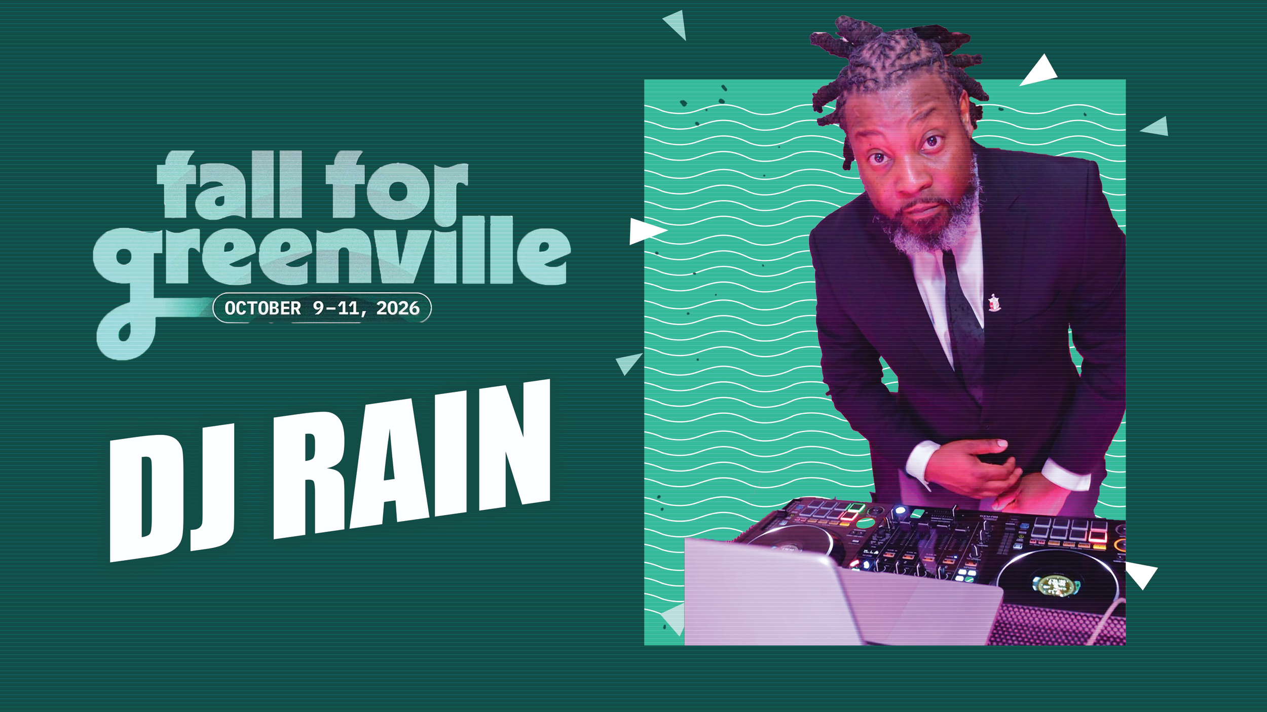 DJ Rain Joins Fall for Greenville Lineup