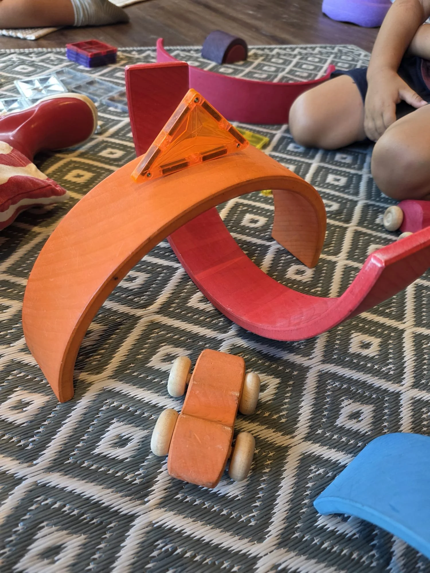 open einde speelmateriaal om fantasie van kinderen te stimuleren