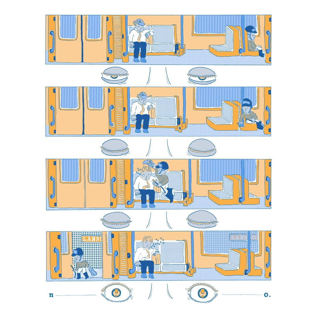 &quot;Thinking Cap&quot;
14&quot; x 17&quot; ink and digital colour
[Page 3 of 7]

Happy Wednesday! The third page of the newest entry in my comic anthology &quot;Writey Drawie,&quot; where each comic is based on a story idea submitted by a fellow ar