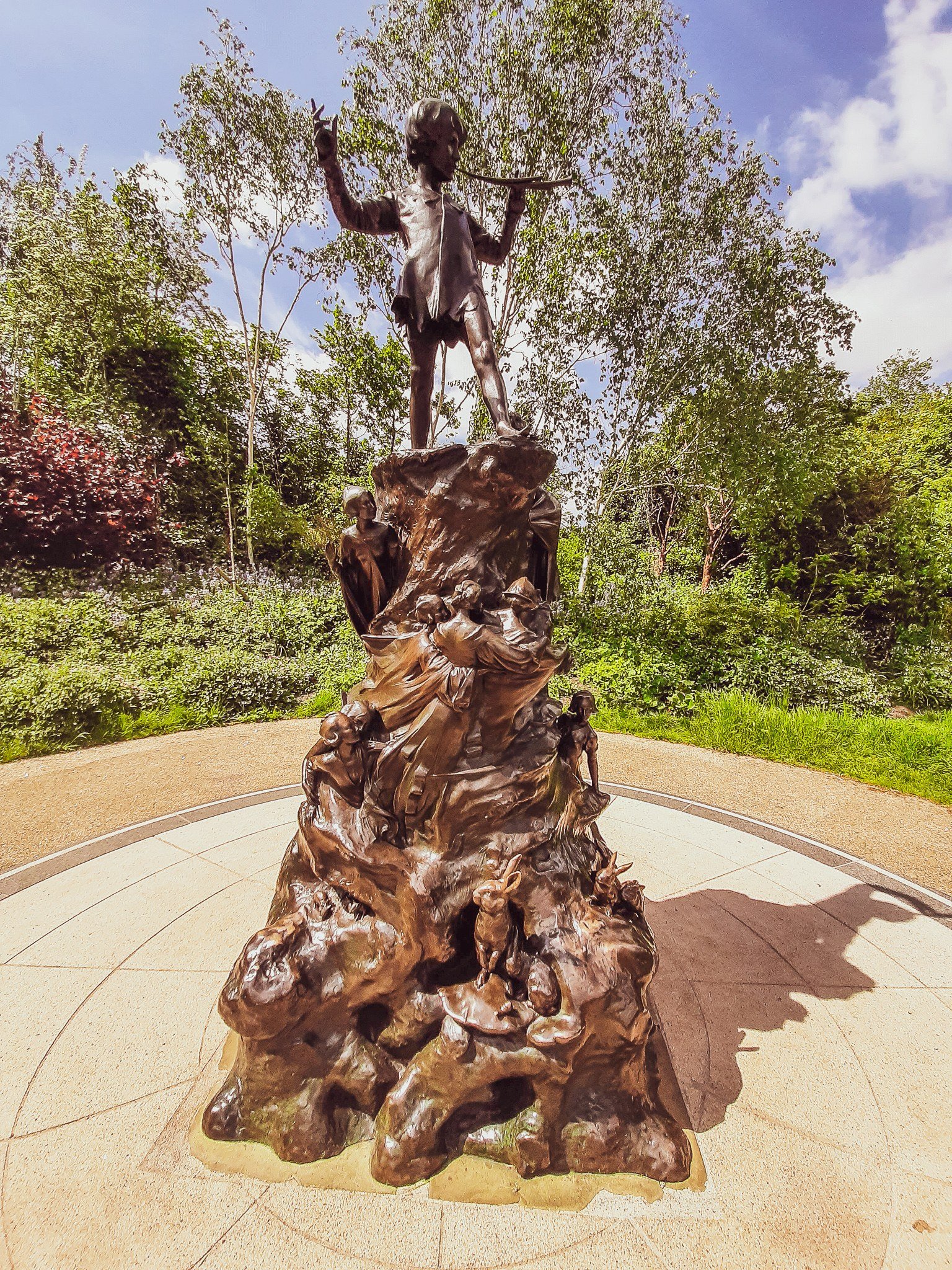 Peter Pan Talking Statue Hyde Park
