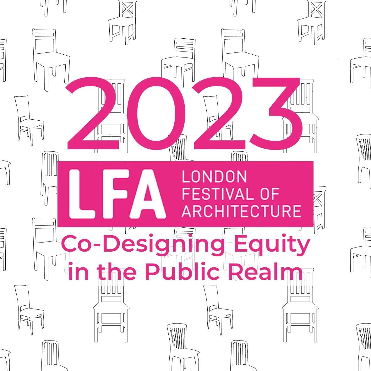 We are beyond delighted to have been successful in our bid for the @londonfestivalofarchitecture &lsquo;Equity in the Public Realm&rsquo; competition with our brilliant collaborators The Dis/Ordinary Architecture Project!

Our Proposal &lsquo;Seats a