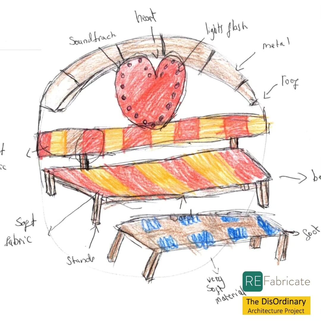 The Seats At The Table team joined the talented students at Keir Hardie School in two separate workshops to explore how to design chairs which catered to the visually impaired and blind. The participants explored ideas around movement, textures, ligh