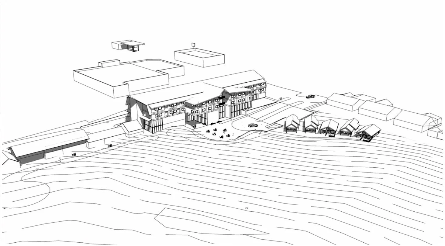 Proposed site design for We Are Up non-profit's housing