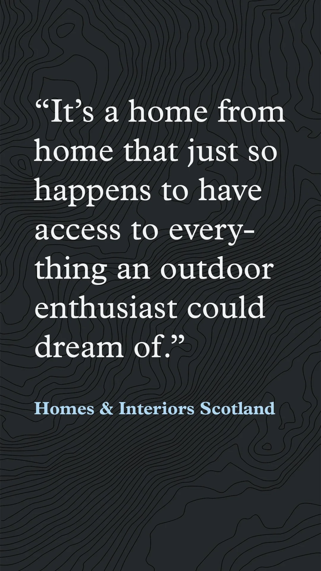 Coorie - Homes & Interiors Scotland Luxury holiday accommodation Scotland - Loch Venachar Lodges