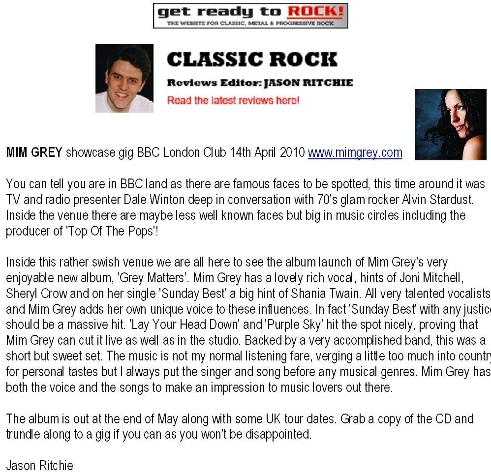 Live Review – Get Ready to Rock
