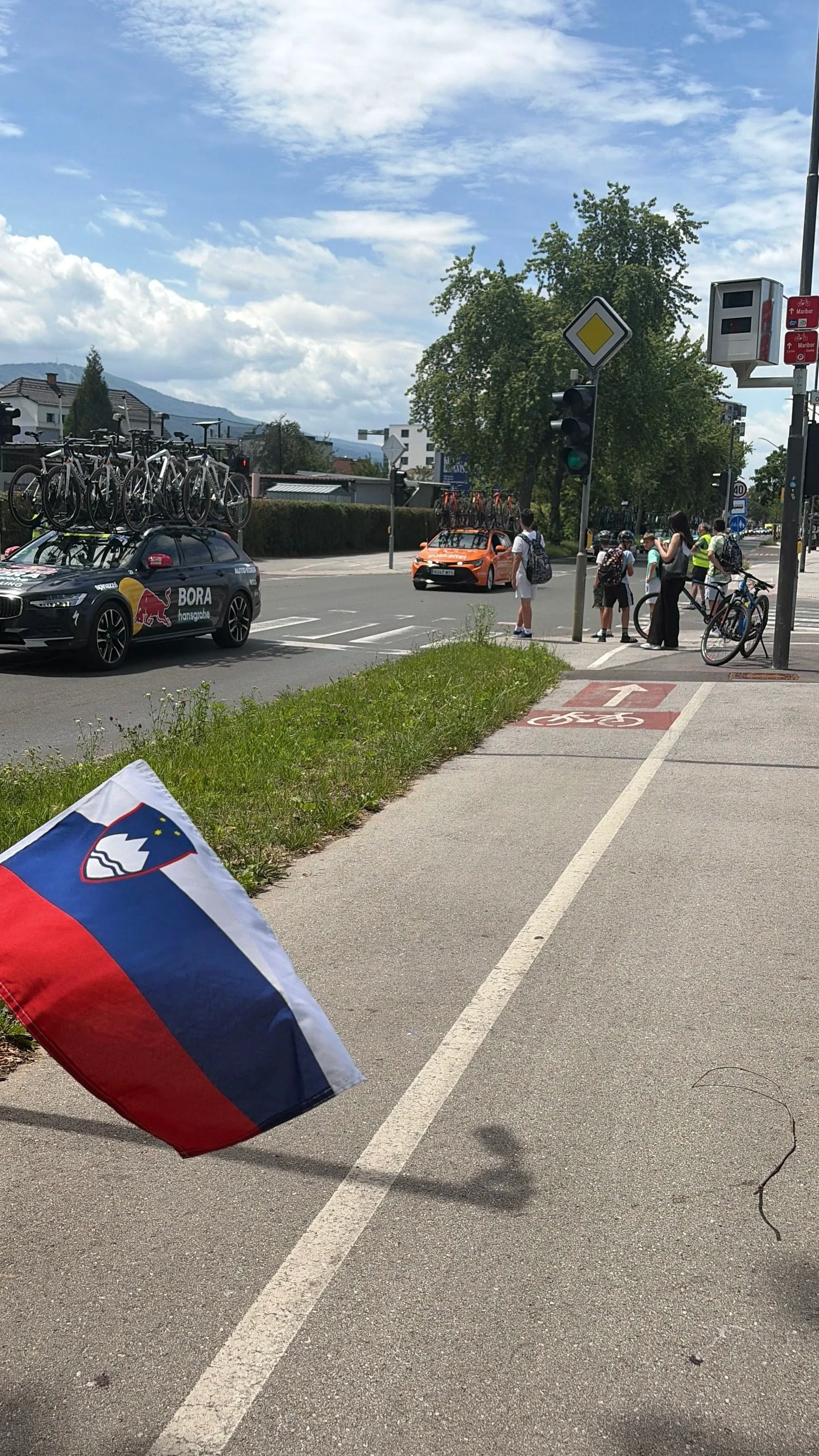 Navijali smo za kolesarje! 🚴