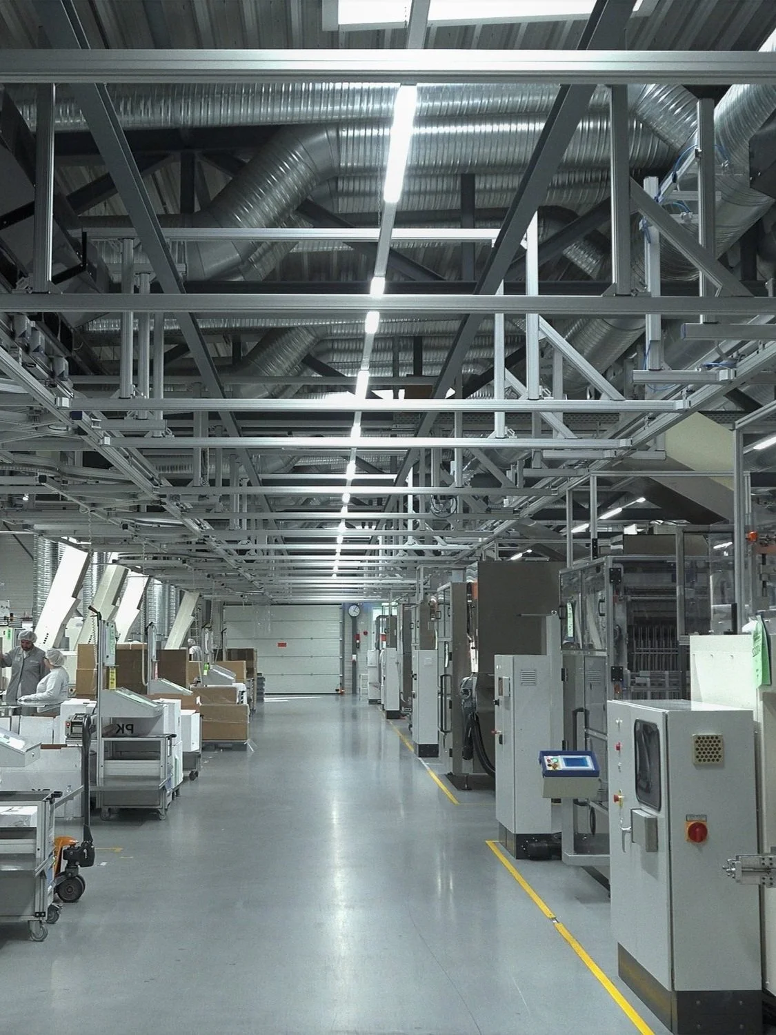 Industrie- und Produktionsanlage für die Elektrothermografie