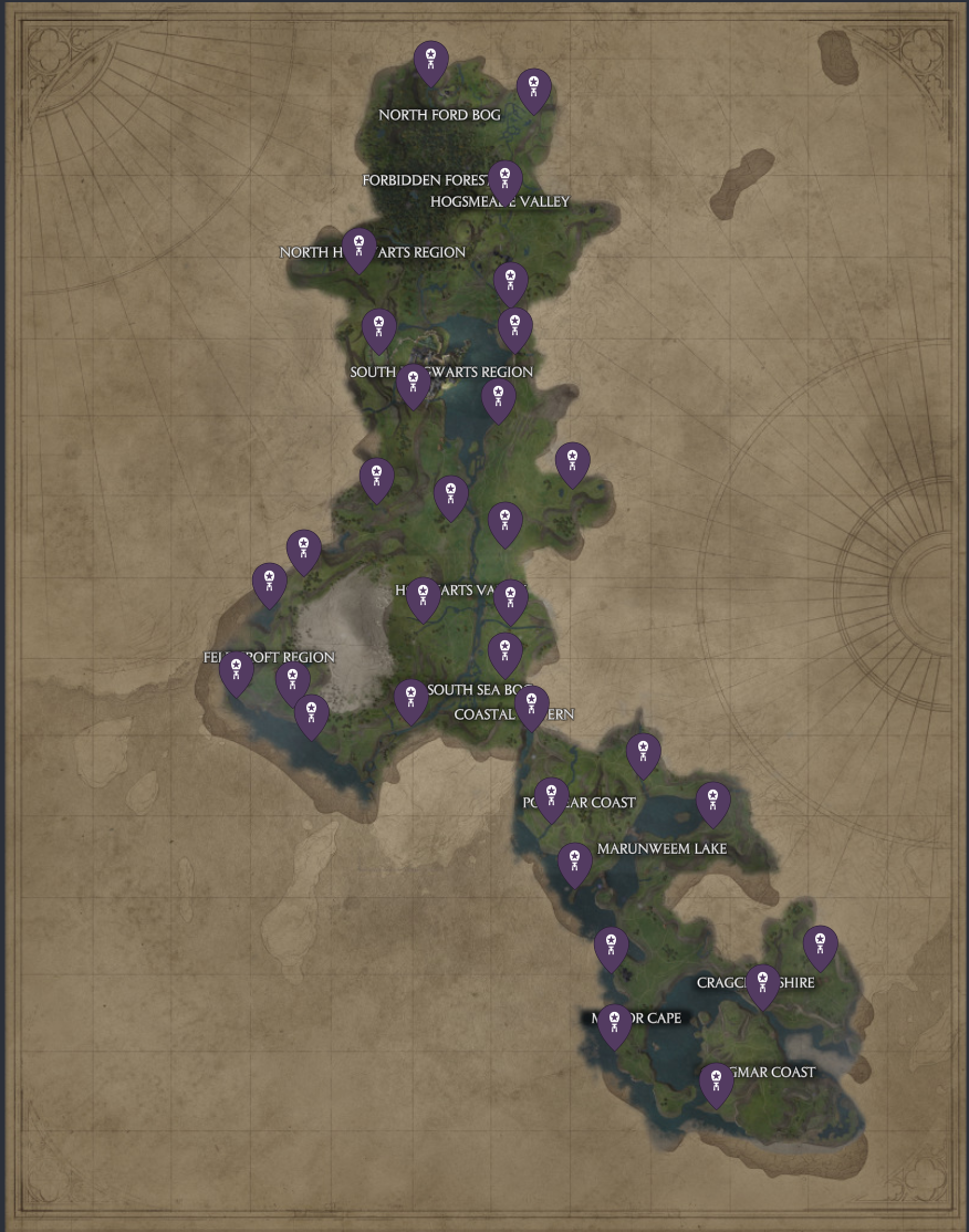 All Balloon Challenge Locations in Hogwarts Legacy — Fine Gaming