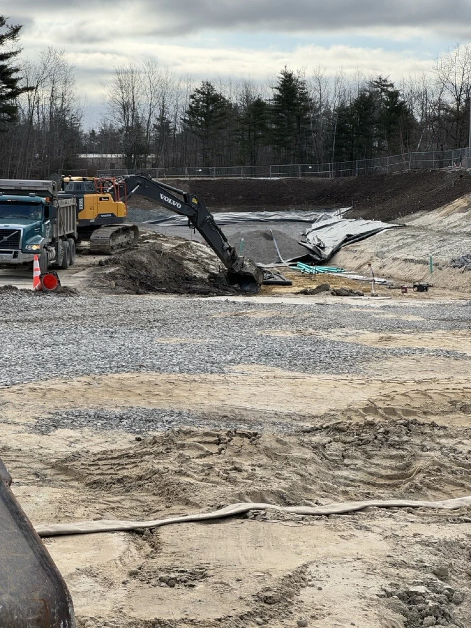 Gravel Wetland Project Makes Excellent Progress